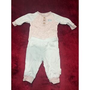 Calvin Klein baby 2 pc set Pajama 0-3 months